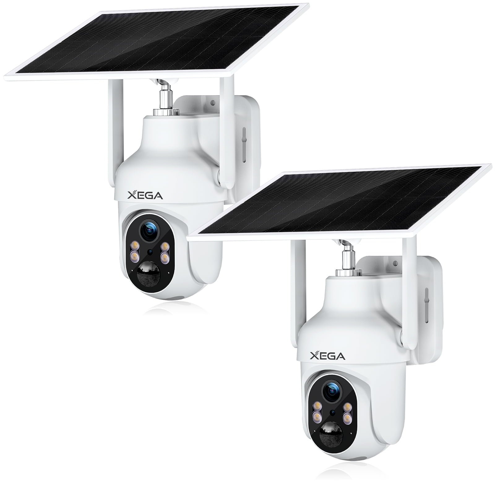 Xega XG-05 4G LTE Cellular Security Camera with SIM Card Without WiFi, PTZ Motion Detection Spotlight & Siren Alert SD & Cloud Storage