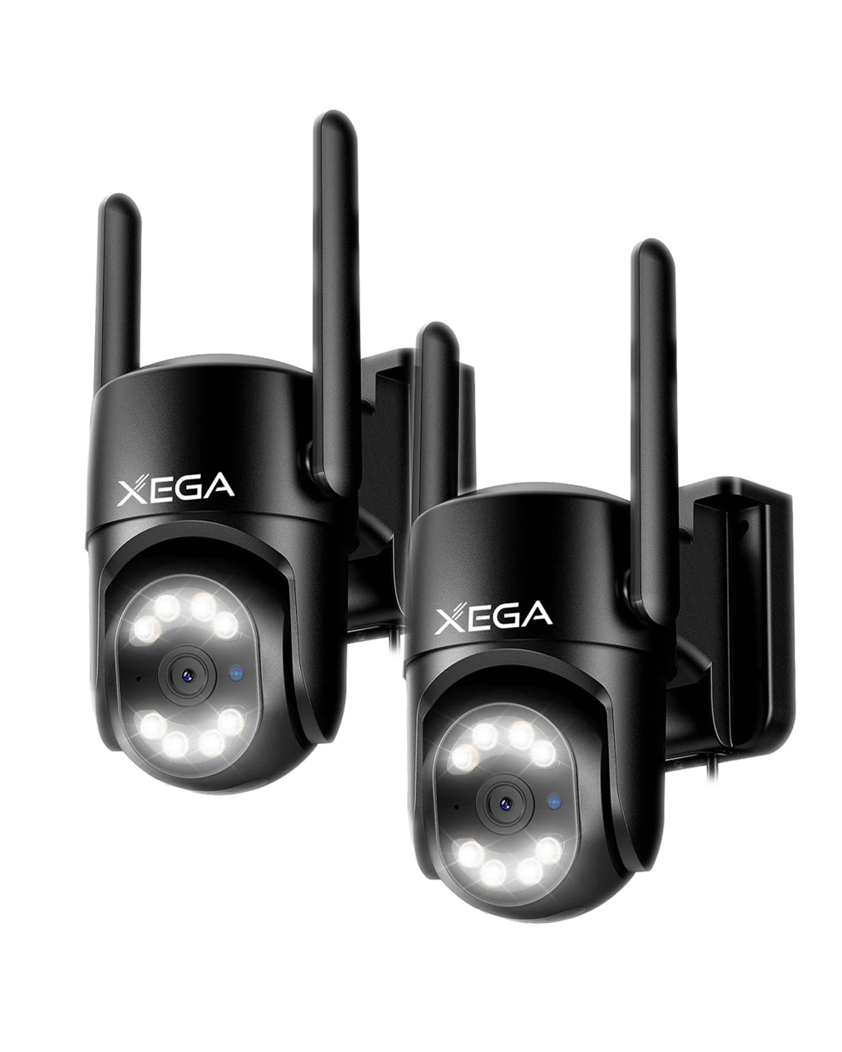 【2ᵉ article à seulement 19,99 €】Xega 4G LTE Caméra Surveillance avec Carte SIM【24/7 Enregistrement】, AI Détection Humaine Suivi