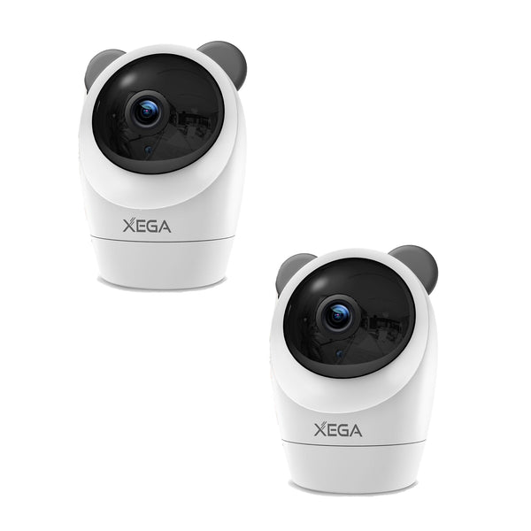 Xega Telecamera 4G Interno SIM, 24/7, 2K Notte, Senza WiFi