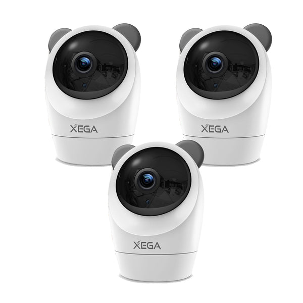Xega Telecamera 4G Interno SIM, 24/7, 2K Notte, Senza WiFi