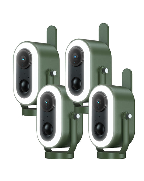 Xega 4G LTE Telecamera Magnetica con SIM scheda Senza WiFi Portatile