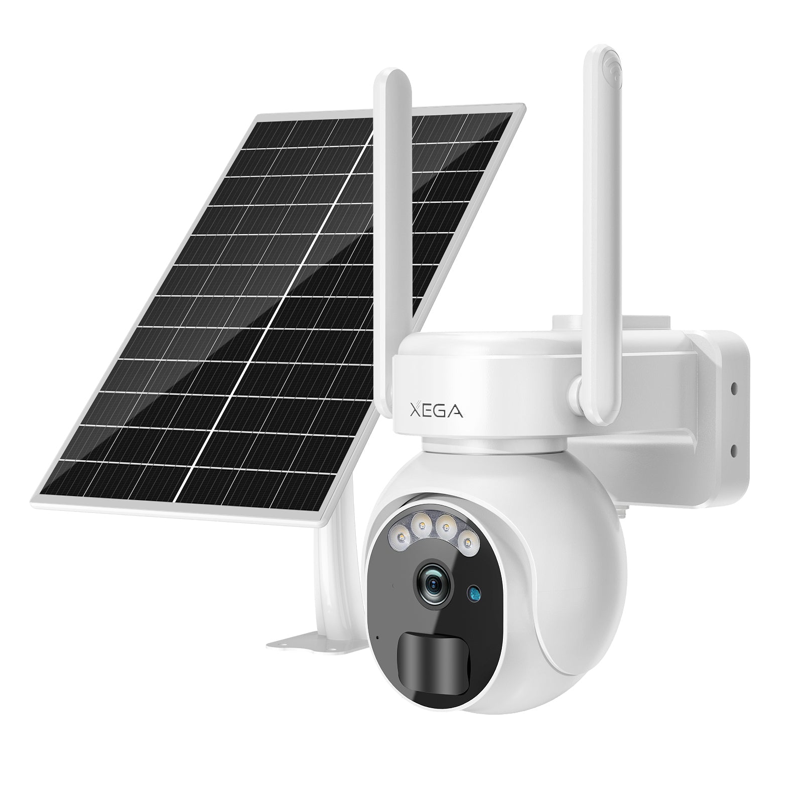 Xega XG-07 4G LTE Security Camera No WiFi With SIM Card 2K Super HD, PIR Motion Sensor, Colour Night Vision, 2 Way Talk,Smart Detection,IP66.